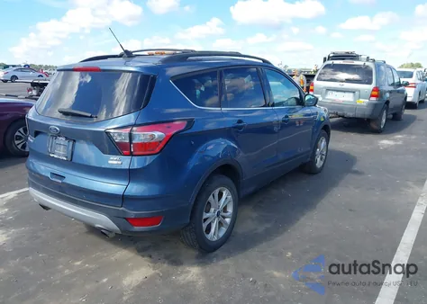 2018 Ford Escape Sel из США, поврежденный, VIN 1FMCU9HD2JUB90192